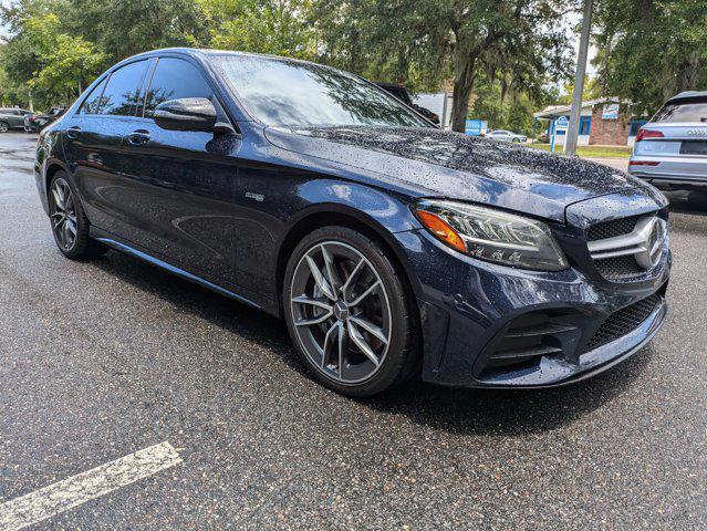 used 2020 Mercedes-Benz AMG C 43 car, priced at $25,491