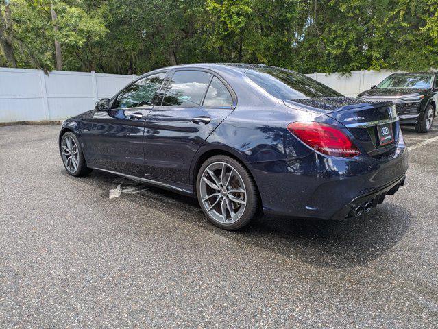 used 2020 Mercedes-Benz AMG C 43 car, priced at $25,491