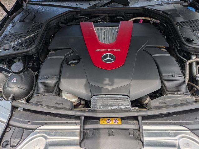 used 2020 Mercedes-Benz AMG C 43 car, priced at $25,491