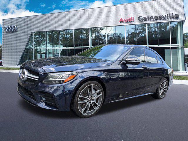 used 2020 Mercedes-Benz AMG C 43 car, priced at $26,991
