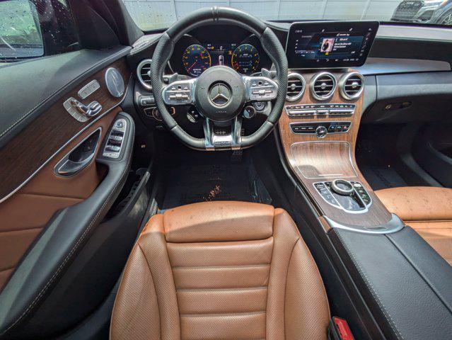 used 2020 Mercedes-Benz AMG C 43 car, priced at $25,491