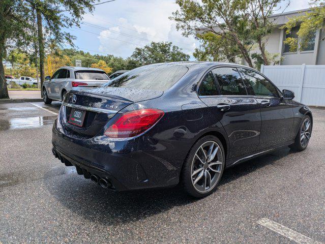 used 2020 Mercedes-Benz AMG C 43 car, priced at $25,491