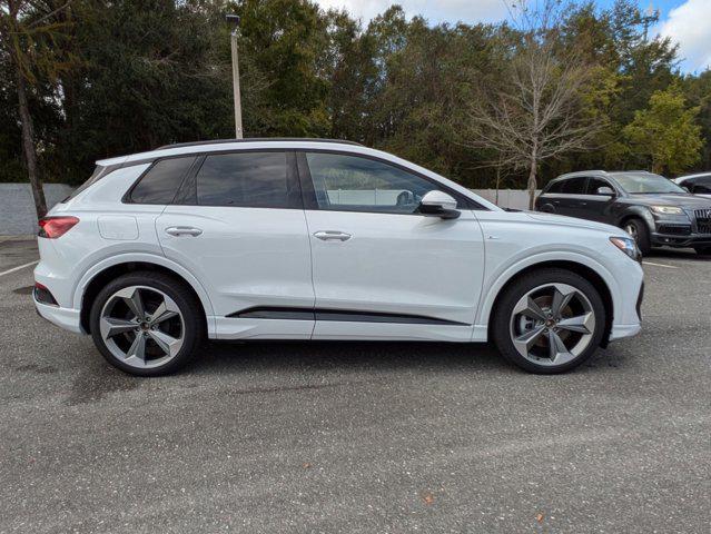 new 2025 Audi Q4 e-tron car, priced at $66,030