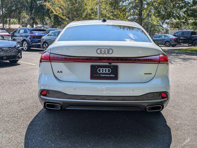 new 2025 Audi A5 car, priced at $57,575