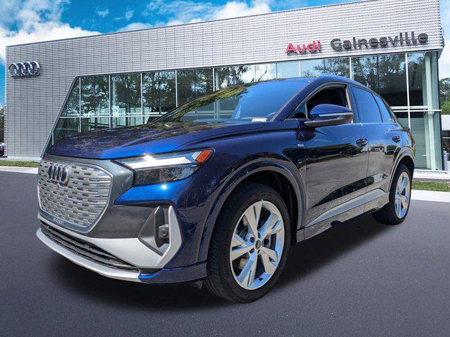 used 2023 Audi Q4 e-tron car, priced at $27,991