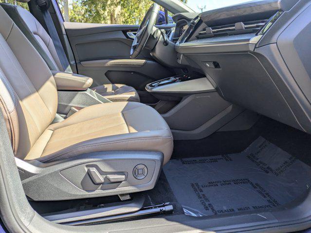 used 2023 Audi Q4 e-tron car, priced at $27,991