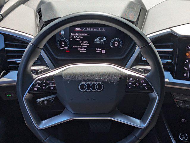 used 2023 Audi Q4 e-tron car, priced at $27,991