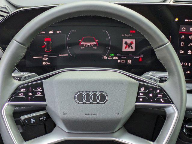 new 2025 Audi Q6 e-tron car, priced at $77,750