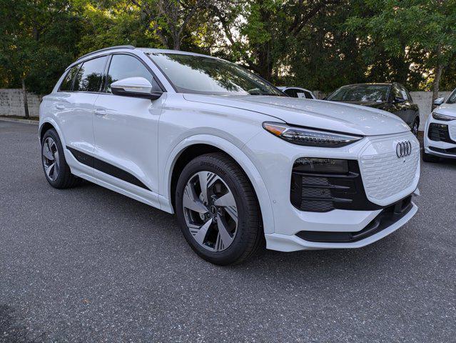 new 2025 Audi Q6 e-tron car, priced at $77,750