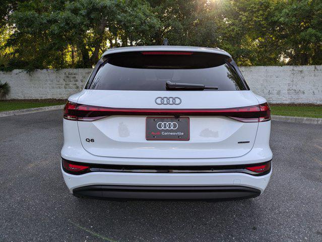 new 2025 Audi Q6 e-tron car, priced at $77,750