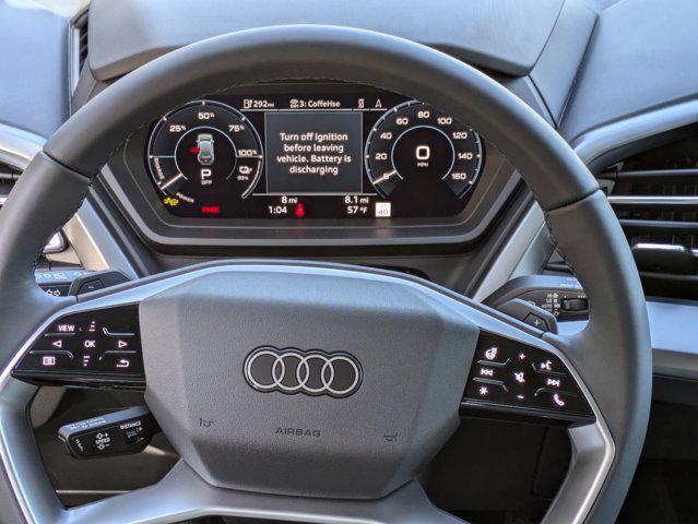 new 2025 Audi Q4 e-tron car, priced at $56,100