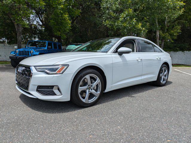 new 2025 Audi A6 car, priced at $65,415