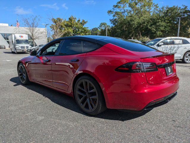 used 2023 Tesla Model S car, priced at $58,991