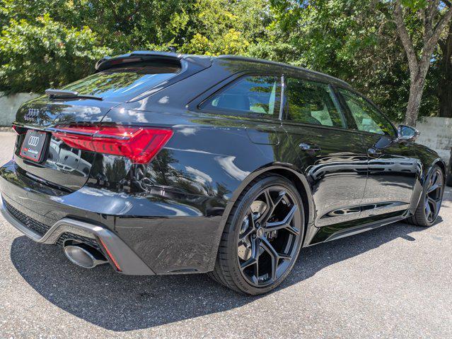 new 2025 Audi RS 6 Avant car, priced at $155,265