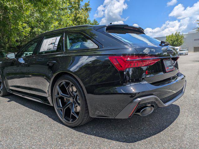 new 2025 Audi RS 6 Avant car, priced at $155,265