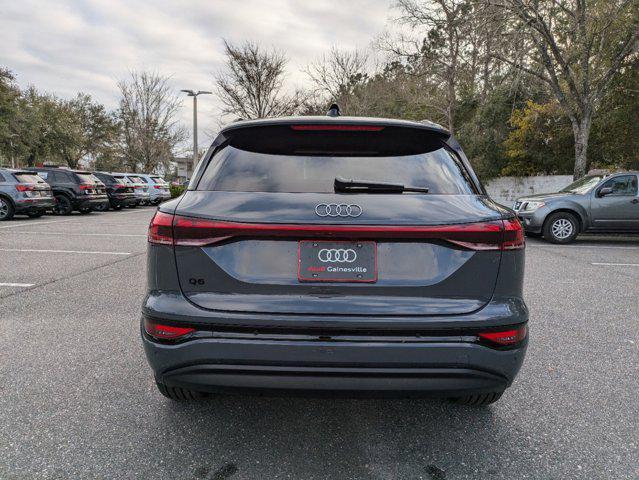 new 2025 Audi Q6 e-tron car, priced at $70,740