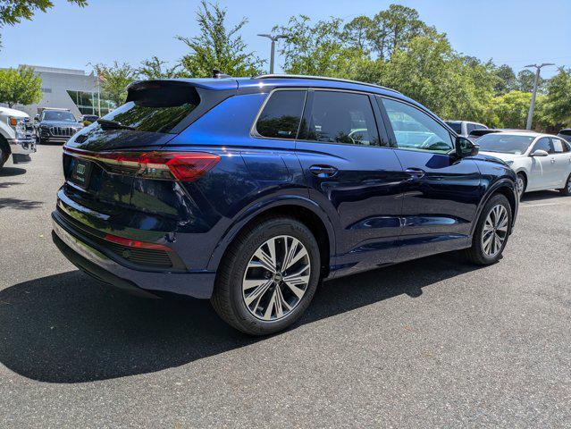 new 2025 Audi Q4 e-tron car, priced at $55,050
