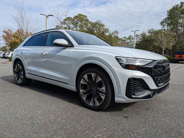 new 2025 Audi Q8 car, priced at $93,665