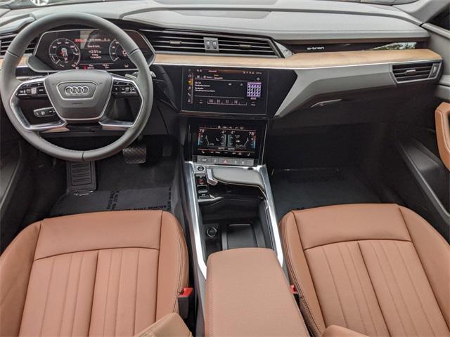 new 2024 Audi Q8 e-tron car, priced at $77,535