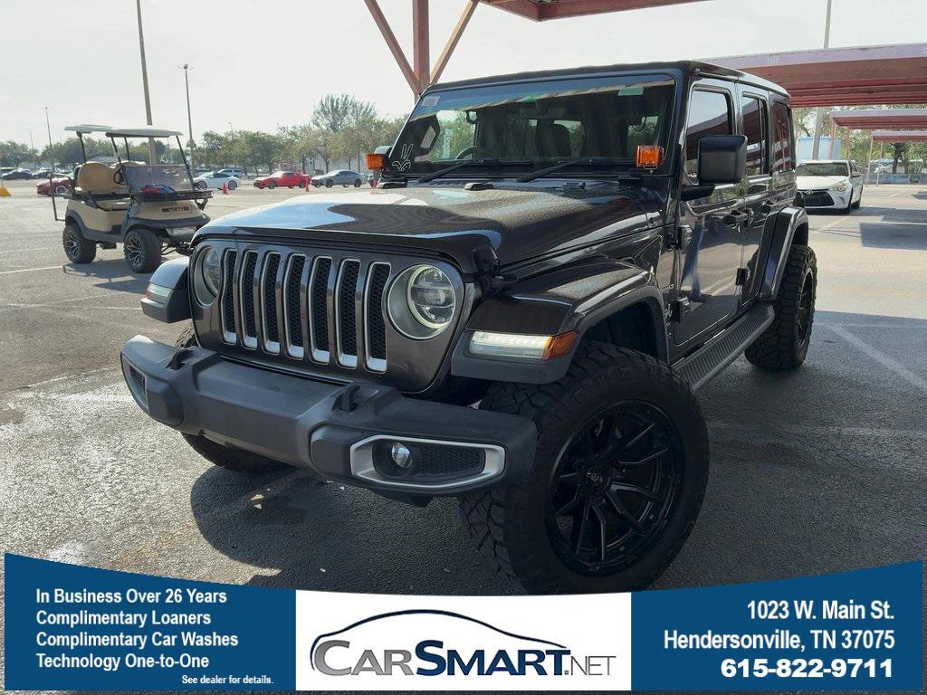 used 2018 Jeep Wrangler Unlimited car, priced at $28,910