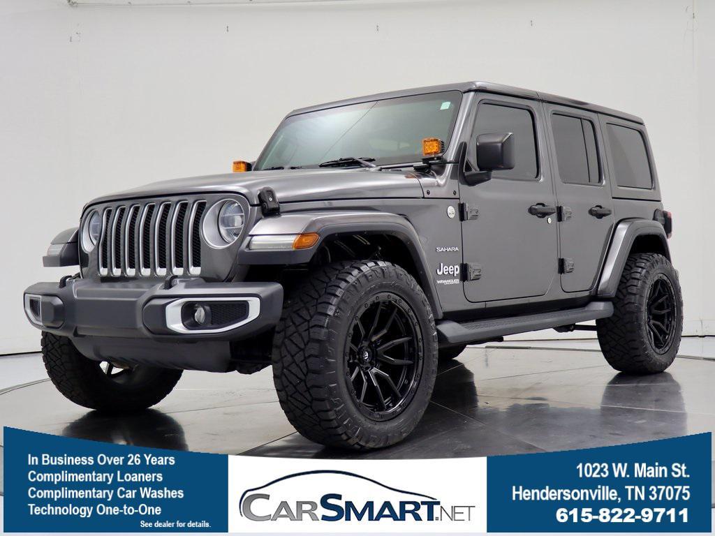used 2018 Jeep Wrangler Unlimited car, priced at $27,998