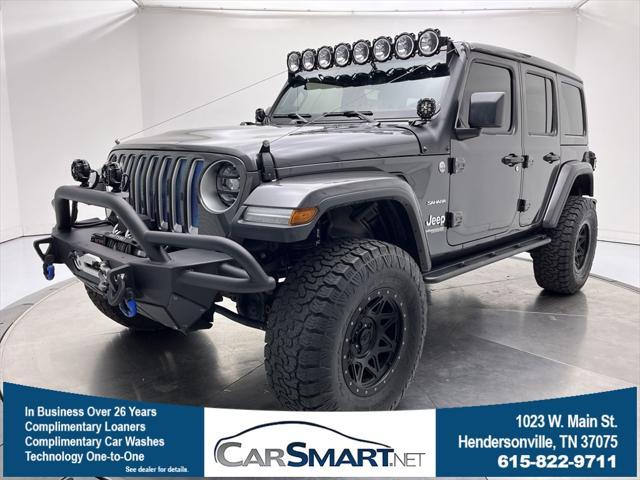 used 2020 Jeep Wrangler Unlimited car, priced at $36,500