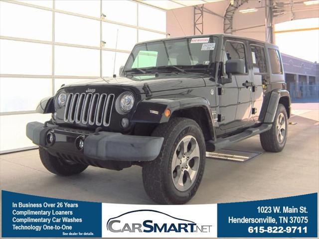 used 2017 Jeep Wrangler Unlimited car, priced at $27,619