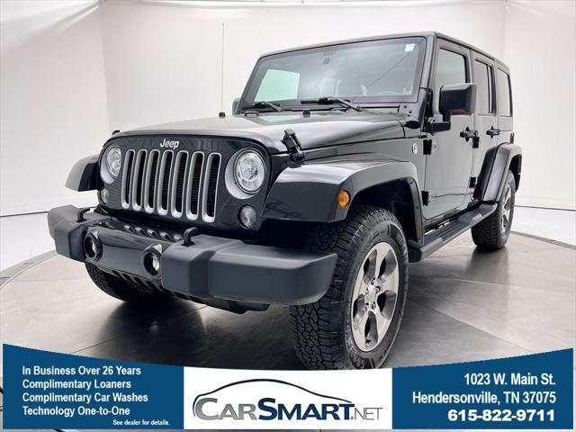 used 2017 Jeep Wrangler Unlimited car, priced at $26,921