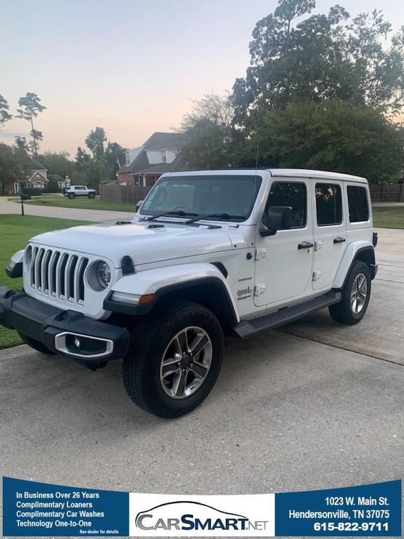 used 2020 Jeep Wrangler Unlimited car, priced at $31,786