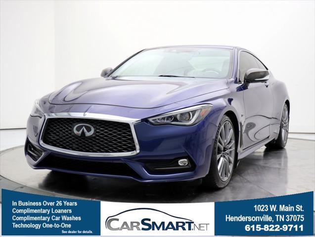used 2017 INFINITI Q60 car, priced at $26,606
