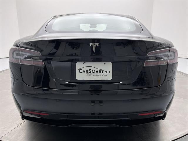 used 2022 Tesla Model S car, priced at $48,998