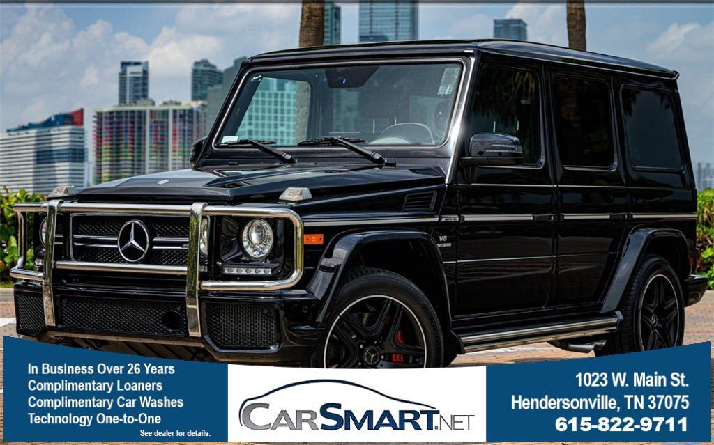 used 2017 Mercedes-Benz AMG G 63 car, priced at $69,268