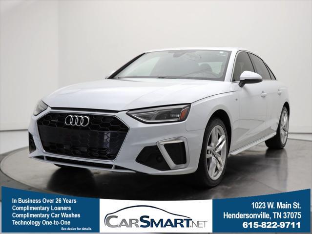 used 2021 Audi A4 car, priced at $22,499