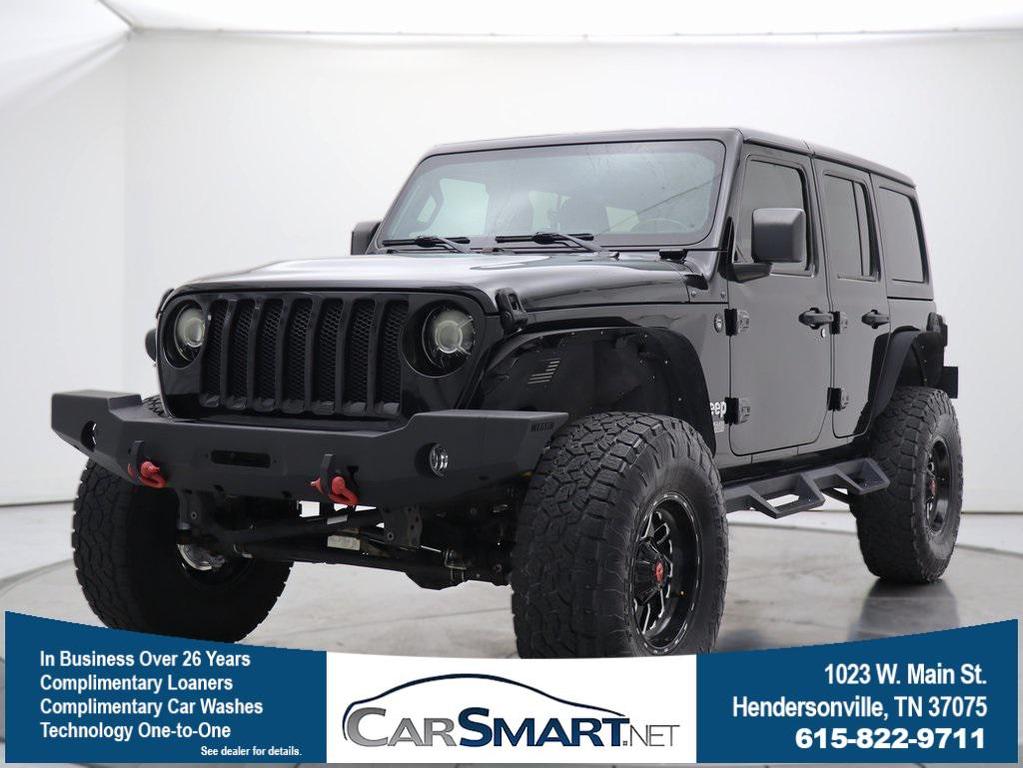 used 2020 Jeep Wrangler Unlimited car, priced at $28,579