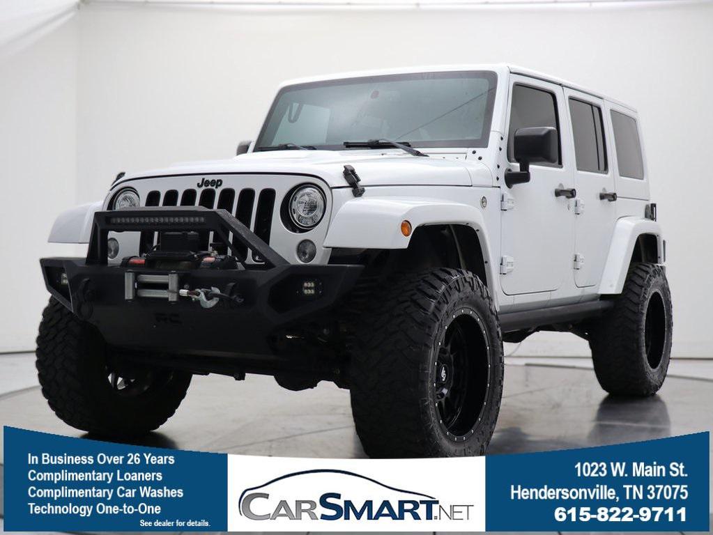 used 2017 Jeep Wrangler Unlimited car, priced at $25,546