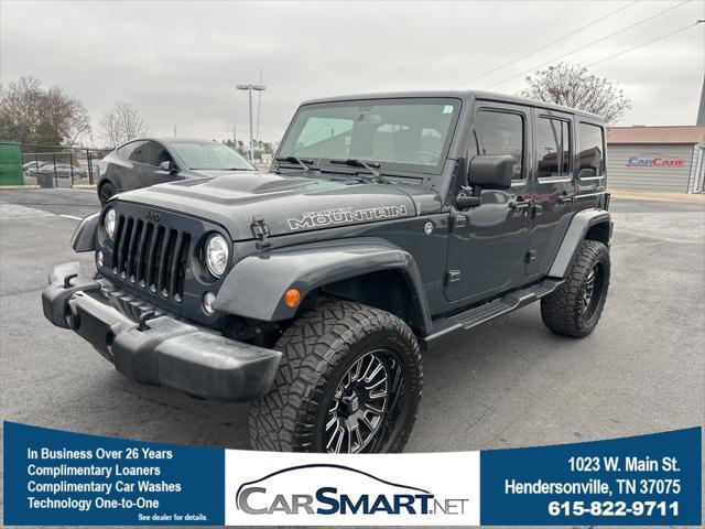 used 2017 Jeep Wrangler Unlimited car, priced at $27,980