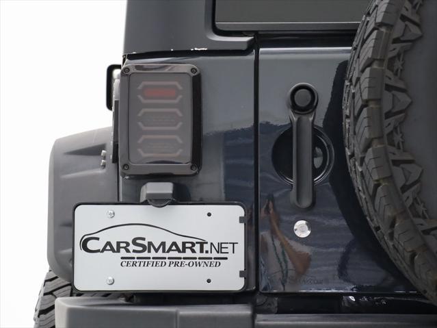 used 2017 Jeep Wrangler Unlimited car, priced at $25,998
