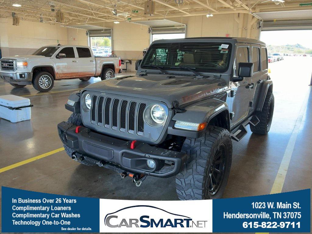 used 2020 Jeep Wrangler Unlimited car, priced at $31,580