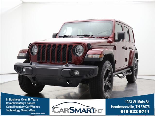 used 2021 Jeep Wrangler Unlimited car, priced at $31,065
