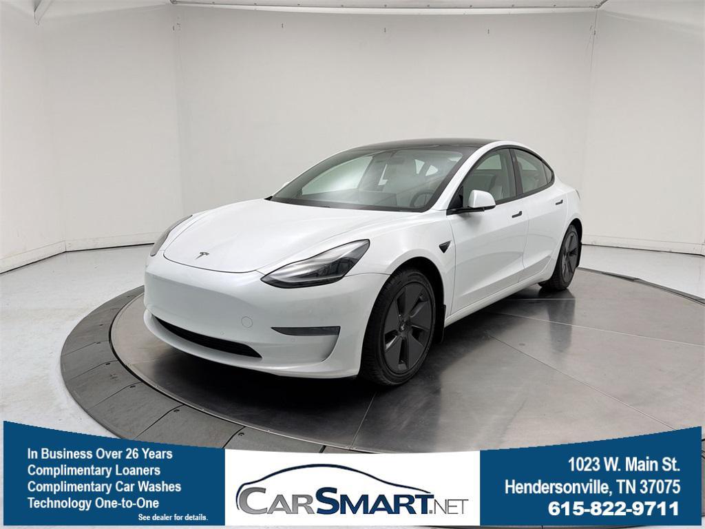 used 2021 Tesla Model 3 car, priced at $23,890