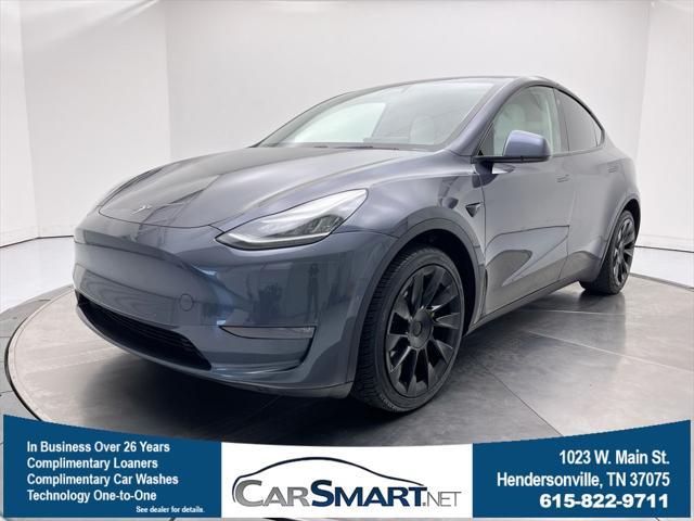 used 2021 Tesla Model Y car, priced at $28,500