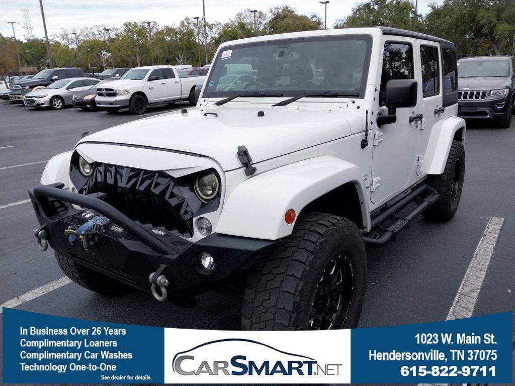 used 2018 Jeep Wrangler JK Unlimited car, priced at $21,489