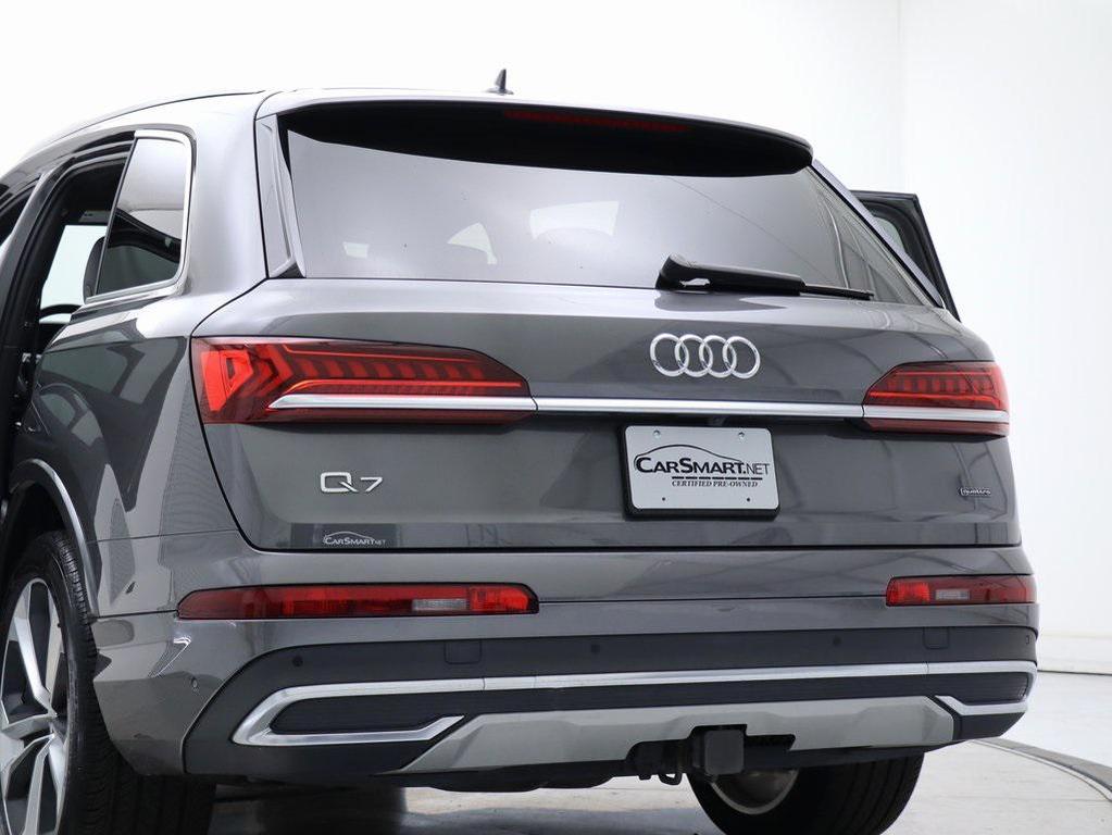 used 2021 Audi Q7 car, priced at $32,419