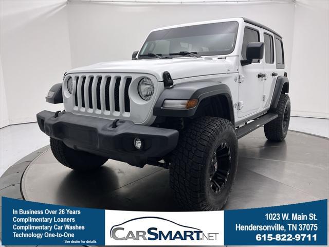 used 2019 Jeep Wrangler Unlimited car, priced at $26,090