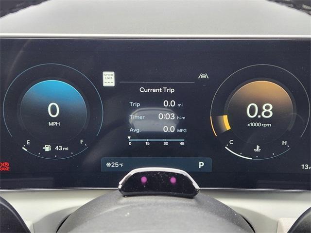new 2025 Hyundai Tucson car, priced at $33,640