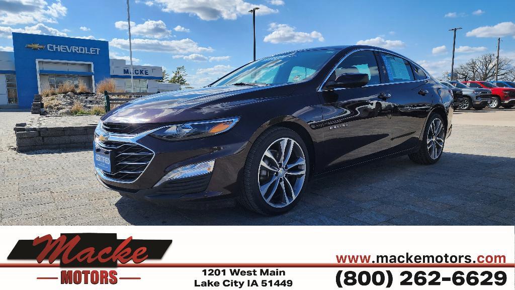 used 2021 Chevrolet Malibu car, priced at $18,900