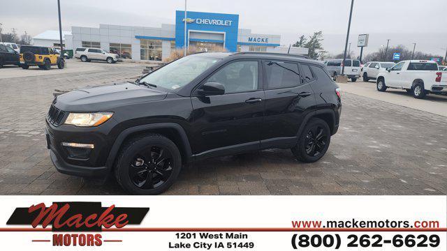 used 2018 Jeep Compass car, priced at $18,300