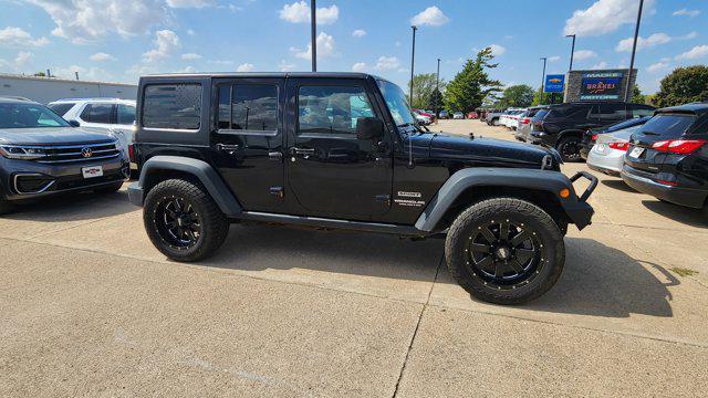 used 2016 Jeep Wrangler Unlimited car, priced at $16,500