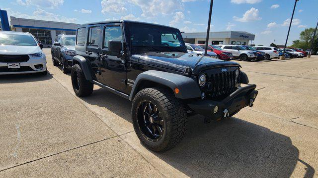 used 2016 Jeep Wrangler Unlimited car, priced at $16,500