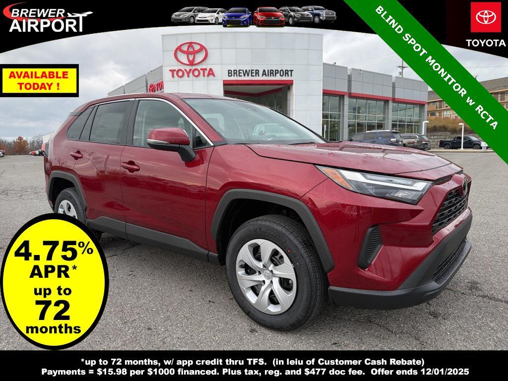 new 2025 Toyota RAV4 car, priced at $34,004
